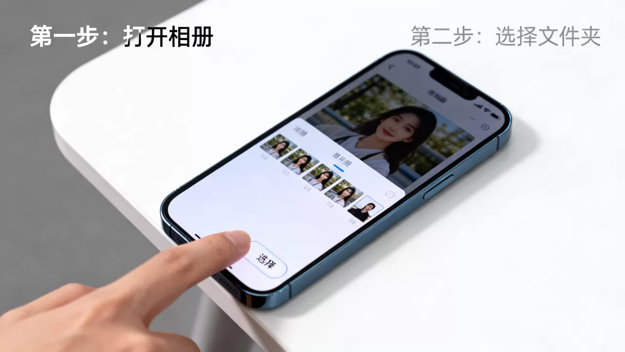 怎么删除iphone照片文件夹，iphone怎么删除照片