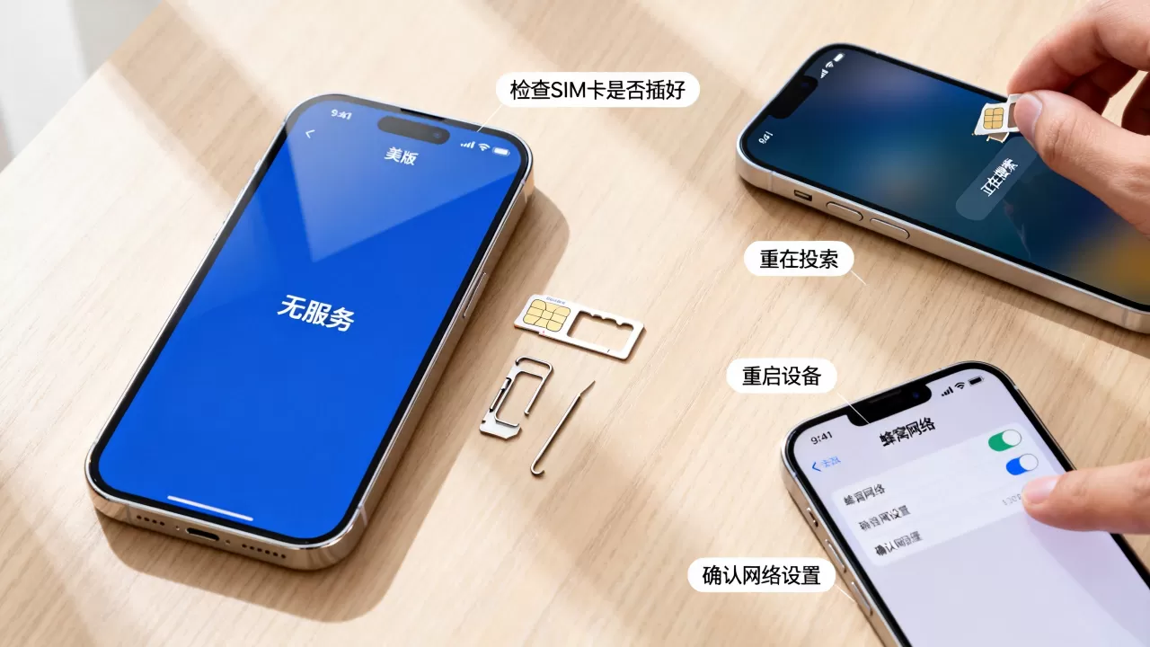 美版iphone无服务怎么办，美版iPhone无服务解决方法