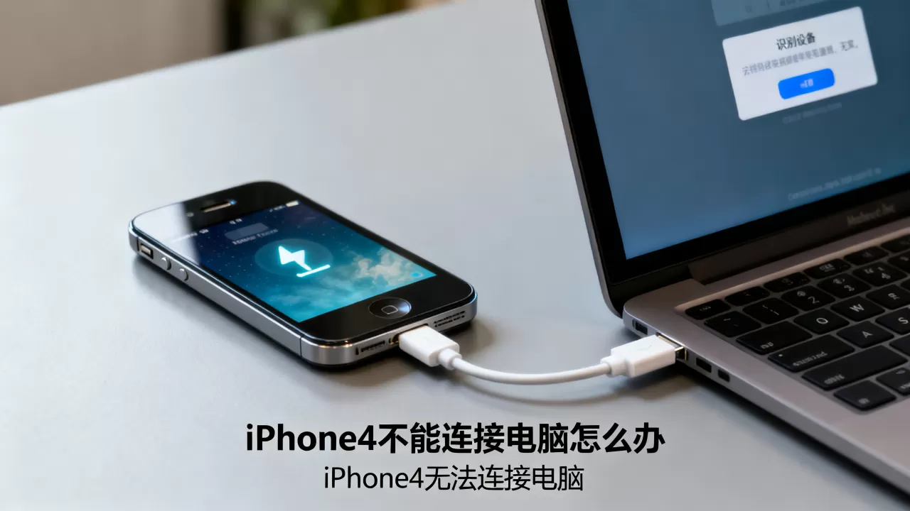 iphone4不能连接电脑怎么办，iphone4无法连接电脑