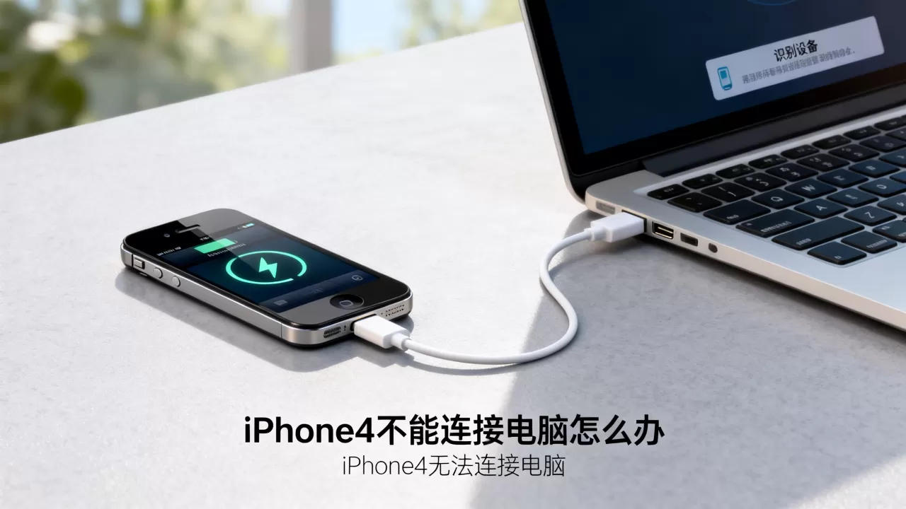 iphone4不能连接电脑怎么办，iphone4无法连接电脑