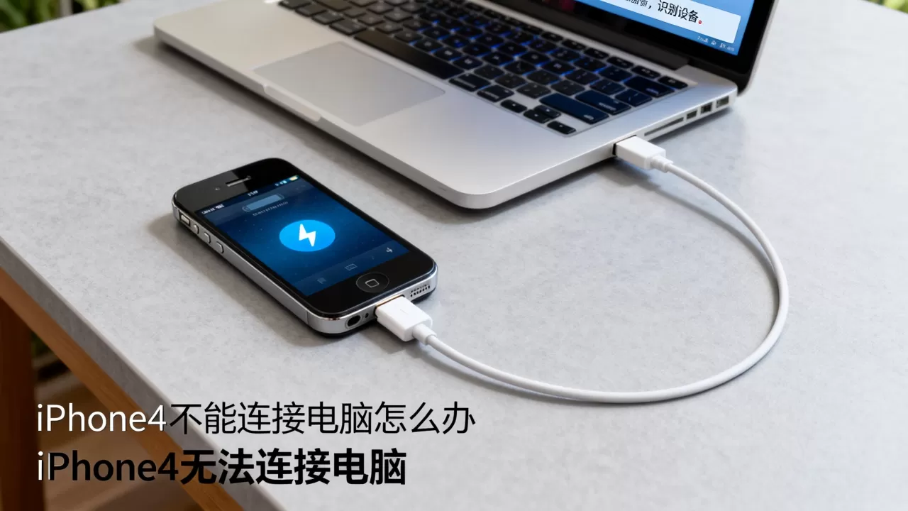 iphone4不能连接电脑怎么办，iphone4无法连接电脑