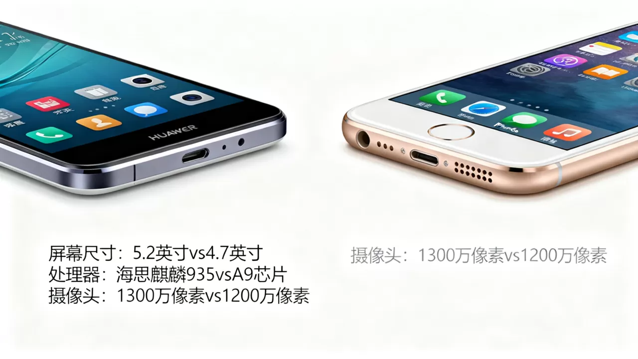 华为荣耀7和iphone6s哪个好，华为荣耀7和iphone6s对比