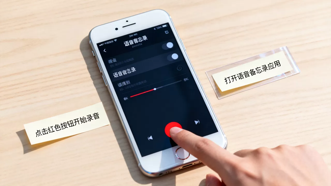 iphone语音备忘录怎么用，iphone语音备忘录怎么录音
