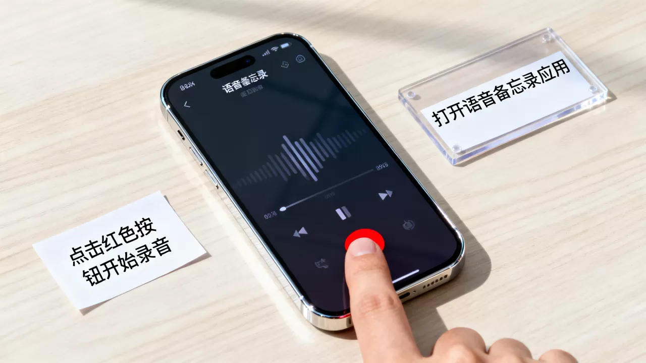 iphone语音备忘录怎么用，iphone语音备忘录怎么录音
