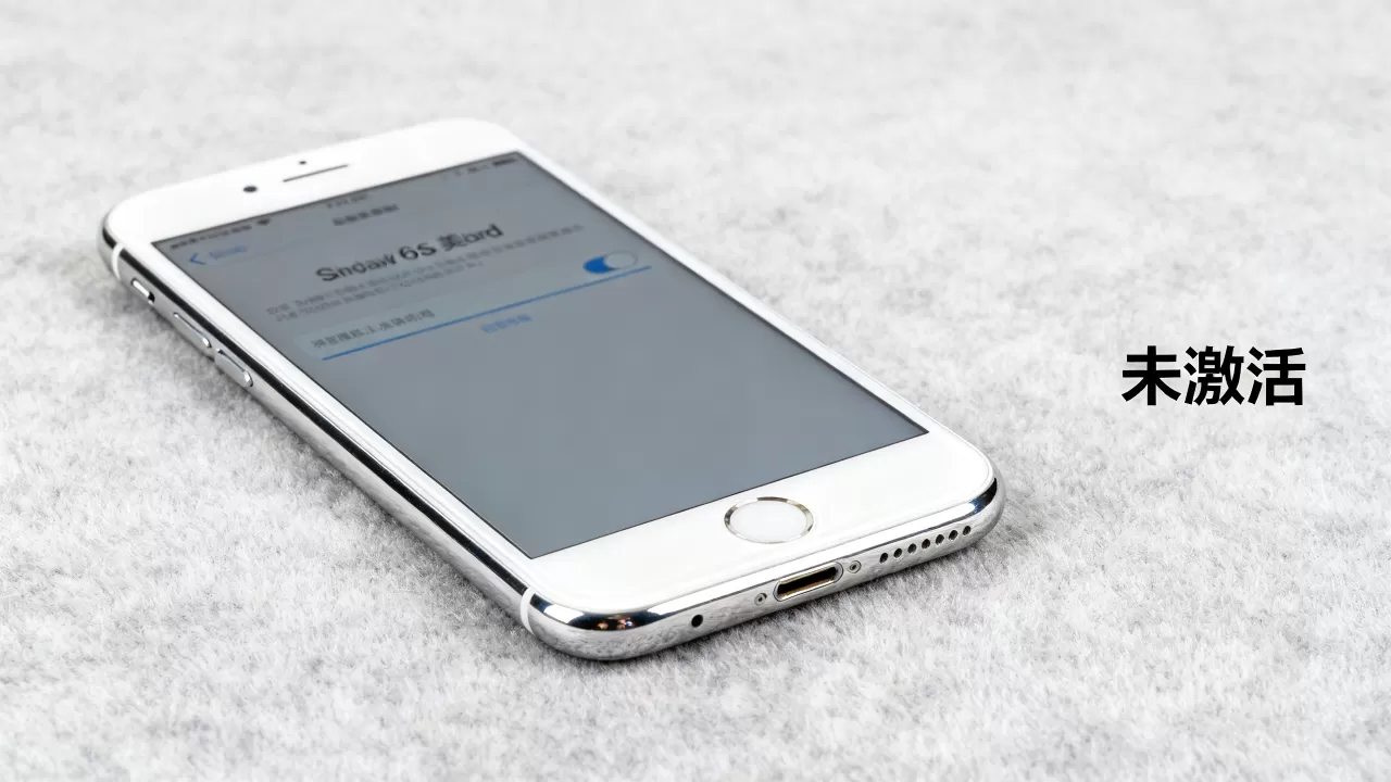 iphone6s 美版未激活