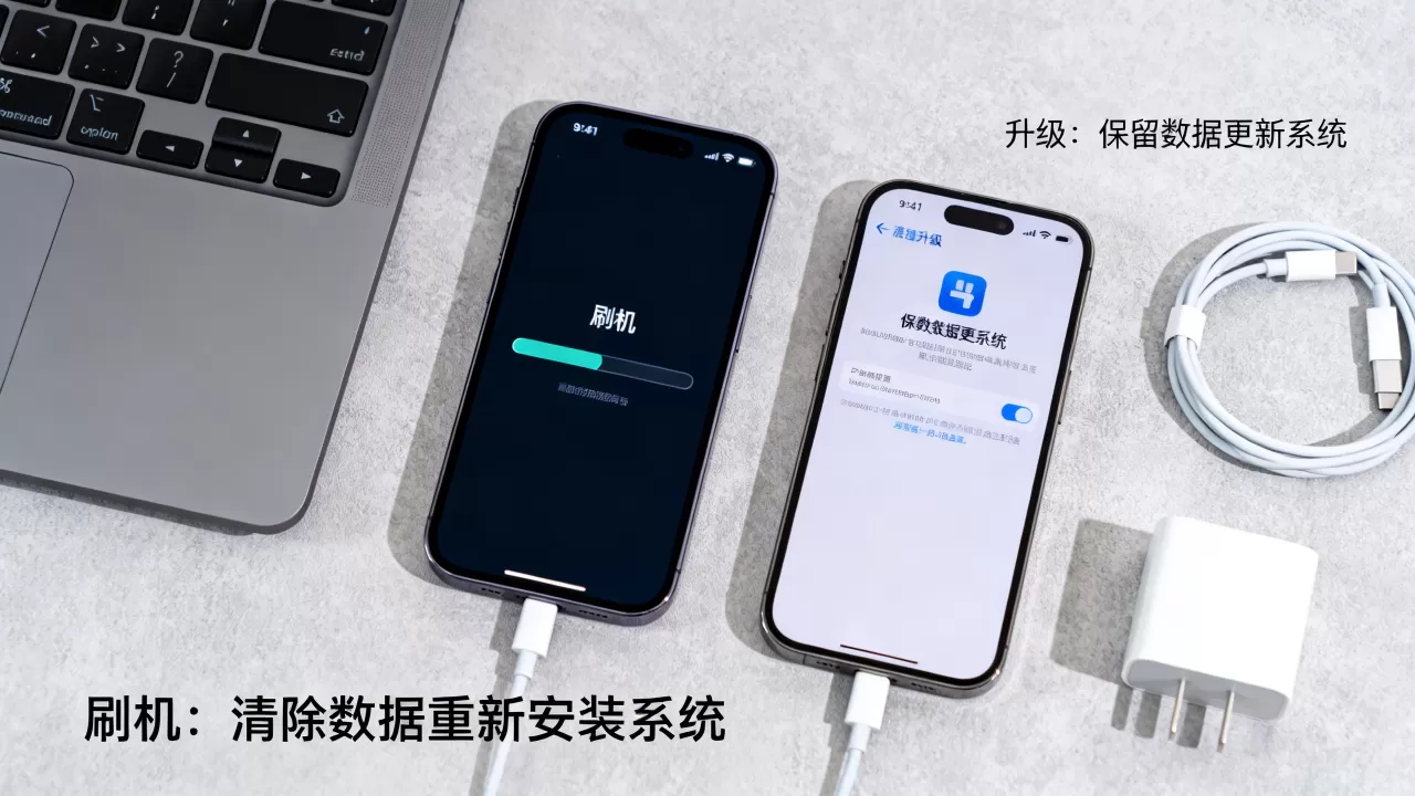 苹果刷机和升级区别是什么?苹果刷机升级区别 苹果刷机和升级区别是什么?苹果刷机升级区别