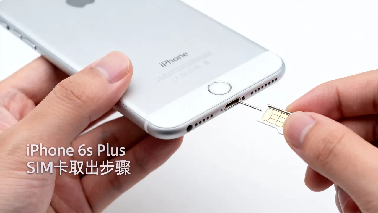 iphone6s plus sim卡怎么取，iphone6s plus sim卡槽