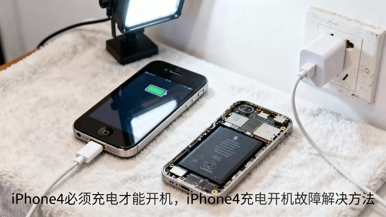 iPhone4必须充电才能开机，iPhone4充电开机故障解决方法