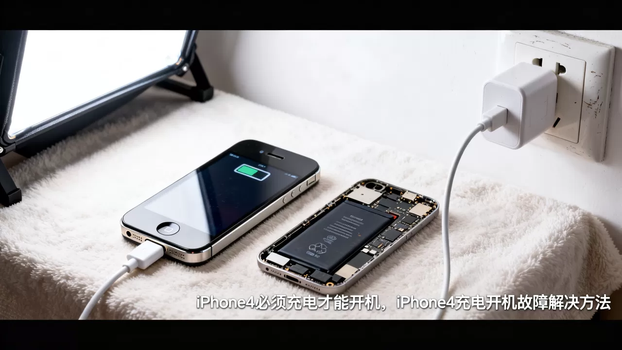 iPhone4必须充电才能开机，iPhone4充电开机故障解决方法