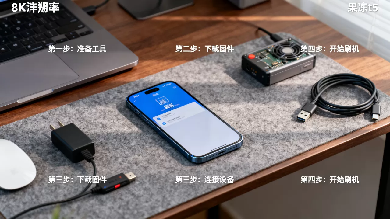 果冻t5刷机教程，果冻t5怎么刷机