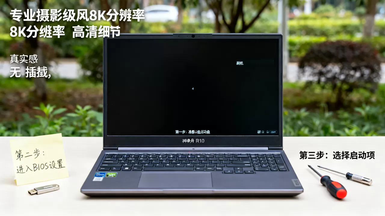 神舟R10刷机教程，神舟笔记本刷机后黑屏怎么办
