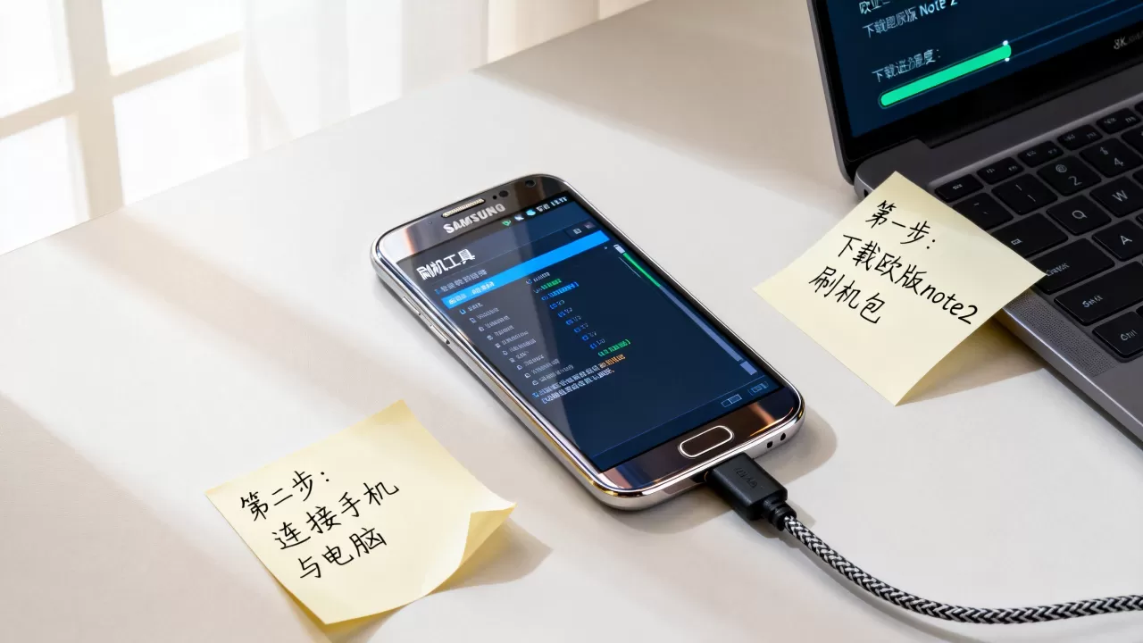 欧版note2刷机教程，三星note2怎么刷机
