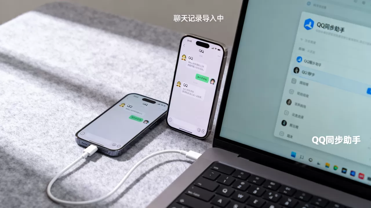 iphone手机qq聊天记录导入，iphone怎么导入qq聊天记录