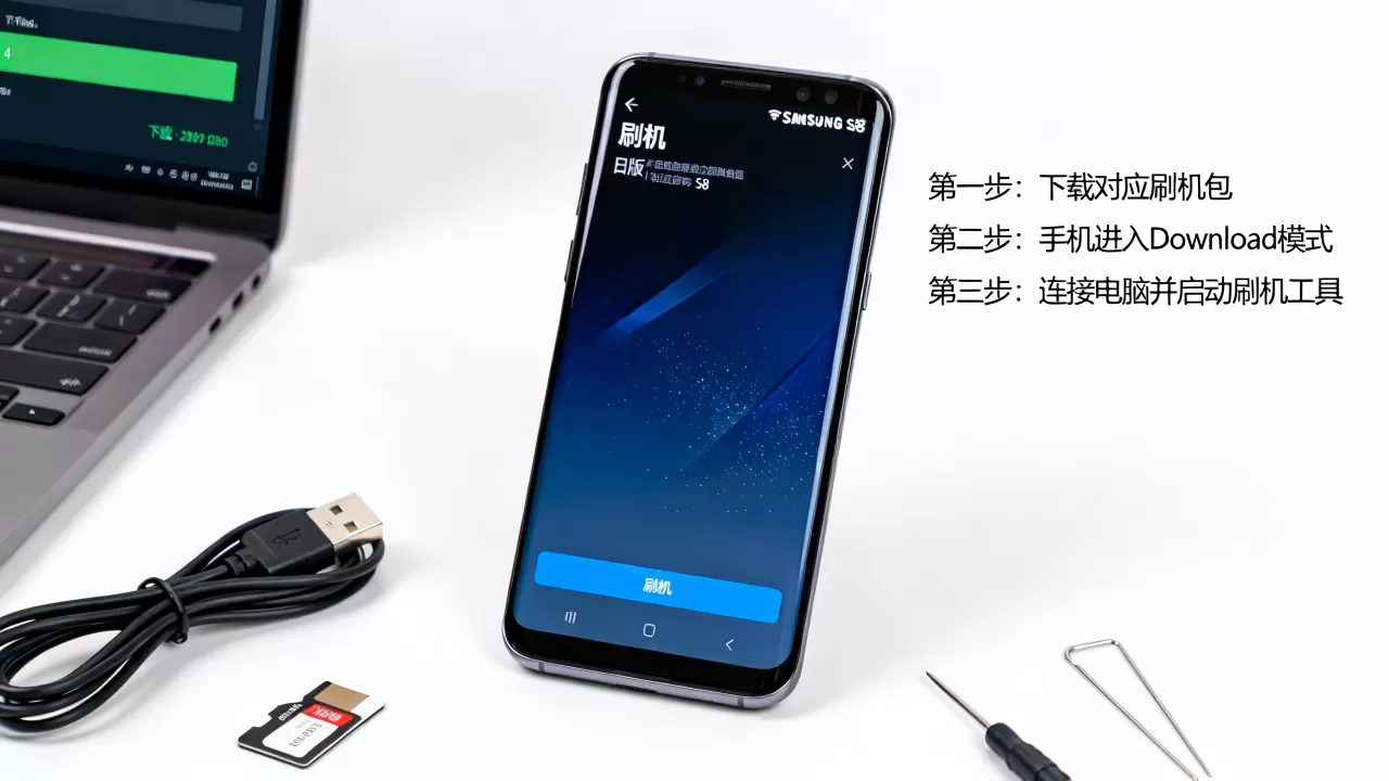 日版s8刷机教程，三星s8怎么刷机