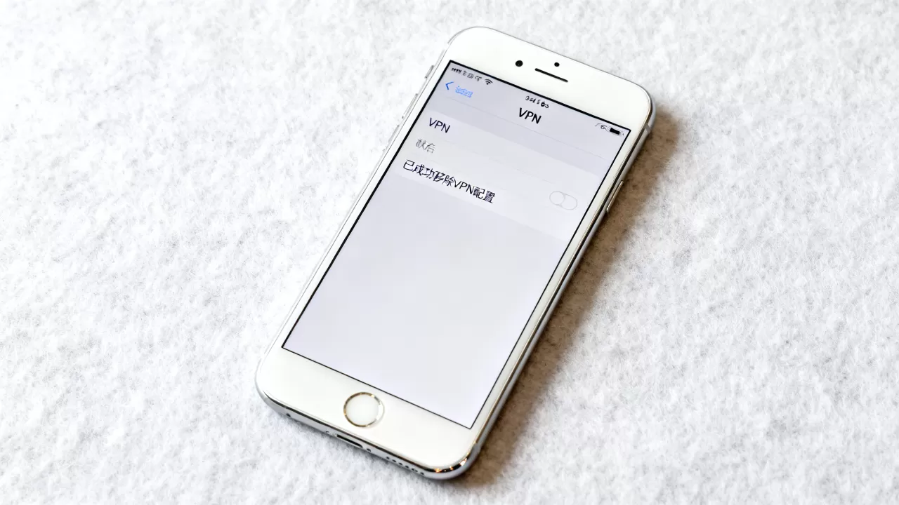 iphone6s 删除vpn