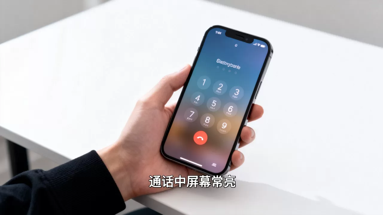iphone打电话屏幕不黑，iphone通话屏幕不黑