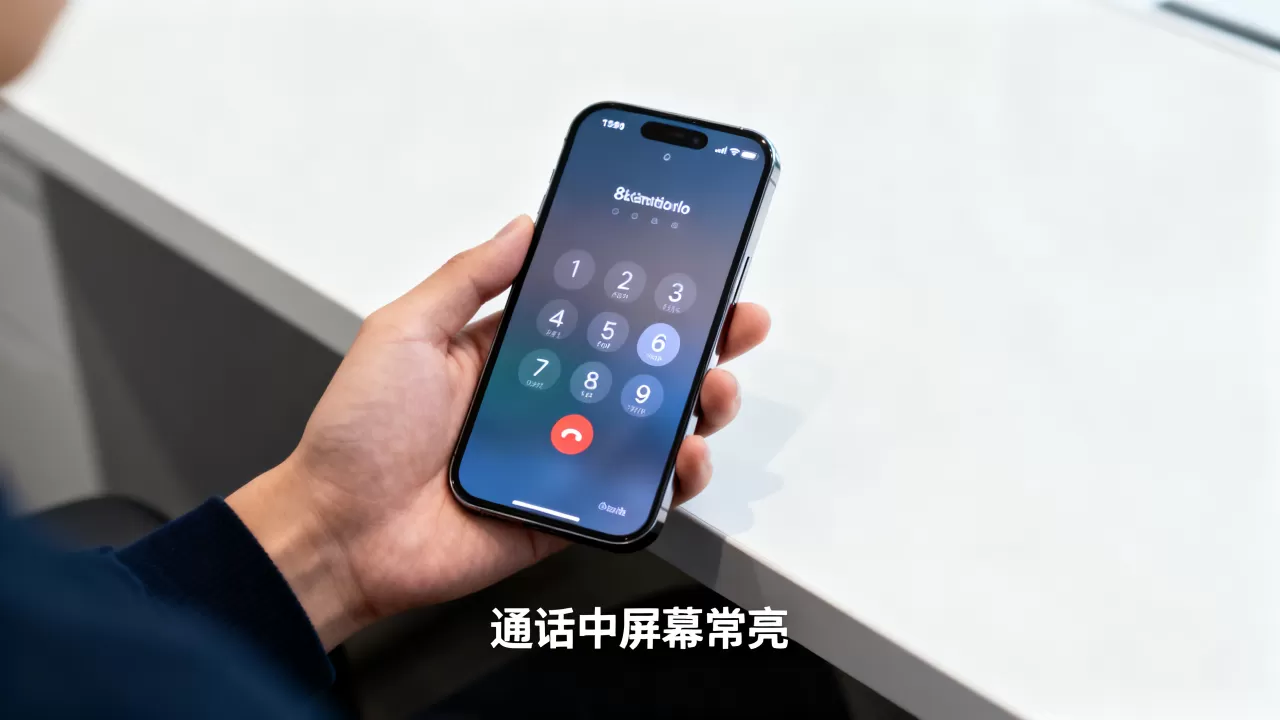 iphone打电话屏幕不黑，iphone通话屏幕不黑