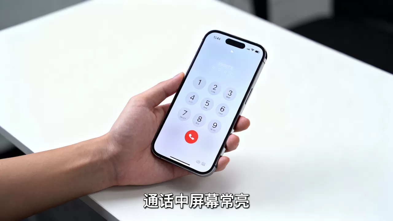 iphone打电话屏幕不黑，iphone通话屏幕不黑