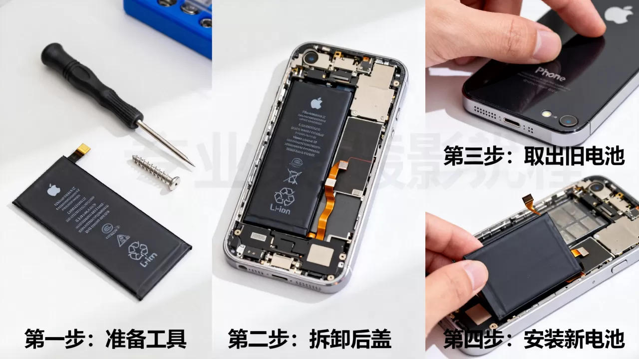 iPhone5电池怎么换，iPhone5换电池教程