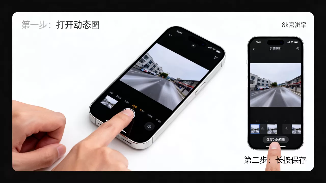 iphone怎么保存动态图,iphone保存实况照片 iphone怎么保存动态图,iphone保存实况照片