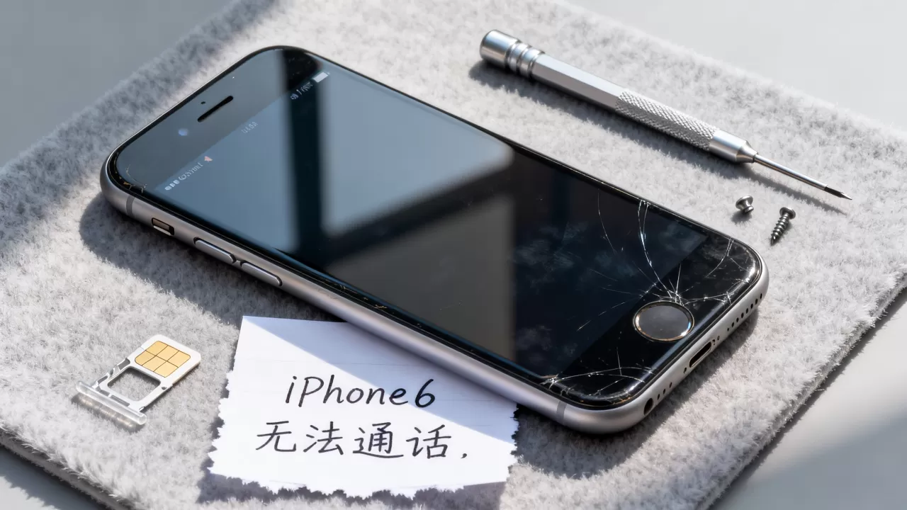 iphone6打不了电话怎么回事，iphone6无法通话