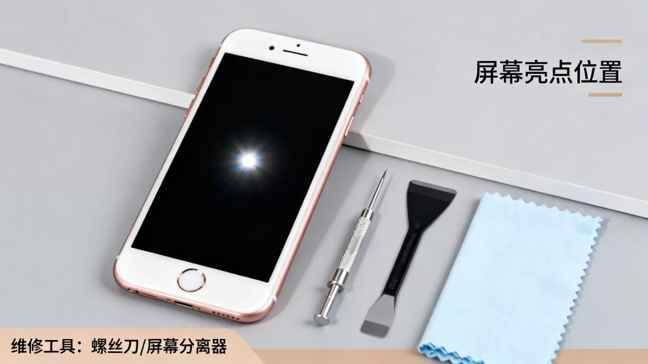 iphone6屏幕有亮点怎么回事，iphone6屏幕维修
