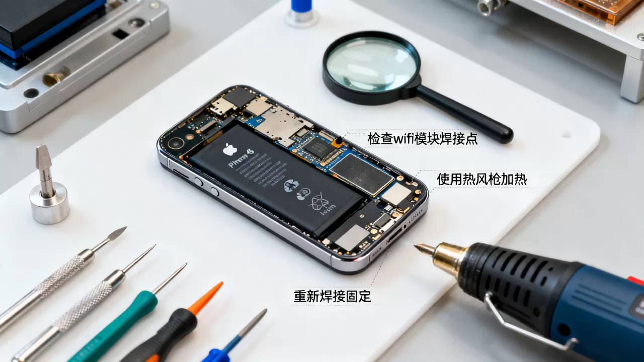 iphone4swifi虚焊修不好怎么办，iphone4s修手机