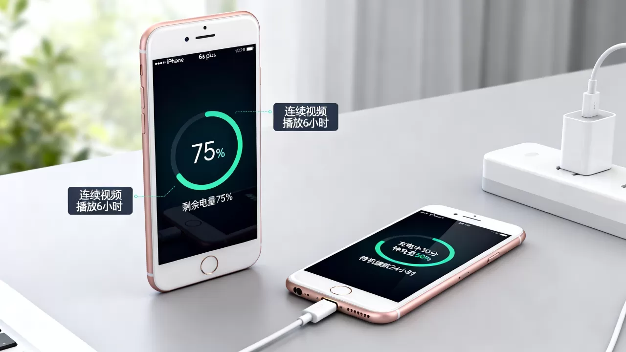 iPhone 6s plus续航多久，iPhone 6s plus续航怎么样