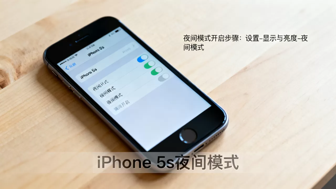 iphone5s有夜间模式吗，iphone5s夜间模式怎么开