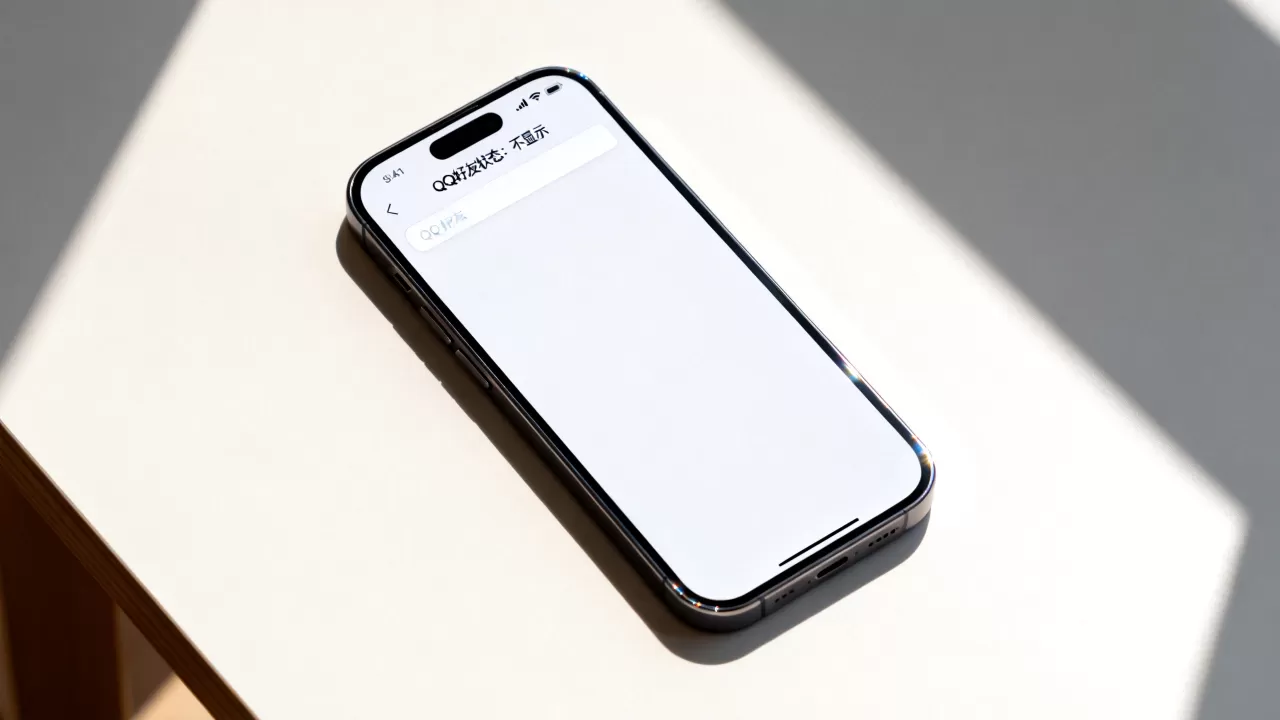 手机QQ不显示iPhone在线，QQ好友状态不显示怎么办