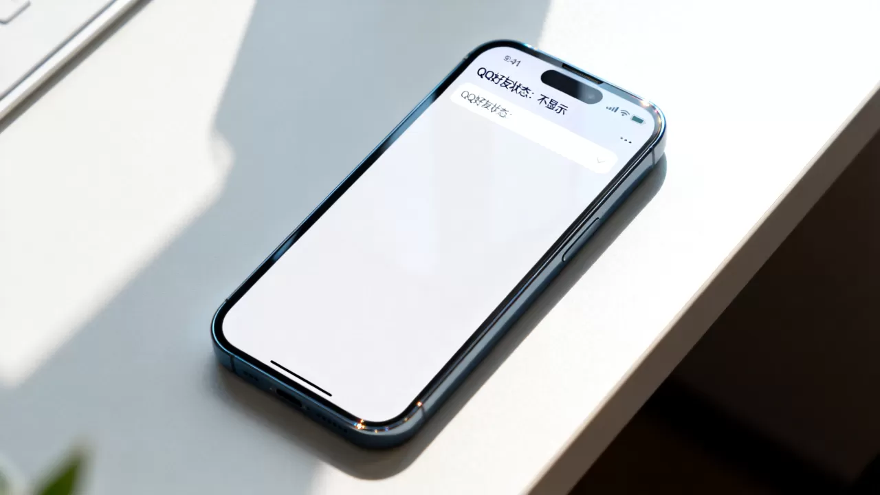 手机QQ不显示iPhone在线，QQ好友状态不显示怎么办