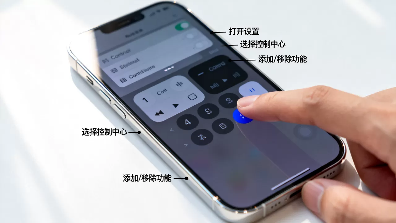 iphone下拉菜单怎么设置,iphone控制中心设置方法 iphone下拉菜单怎么设置,iphone控制中心设置方法