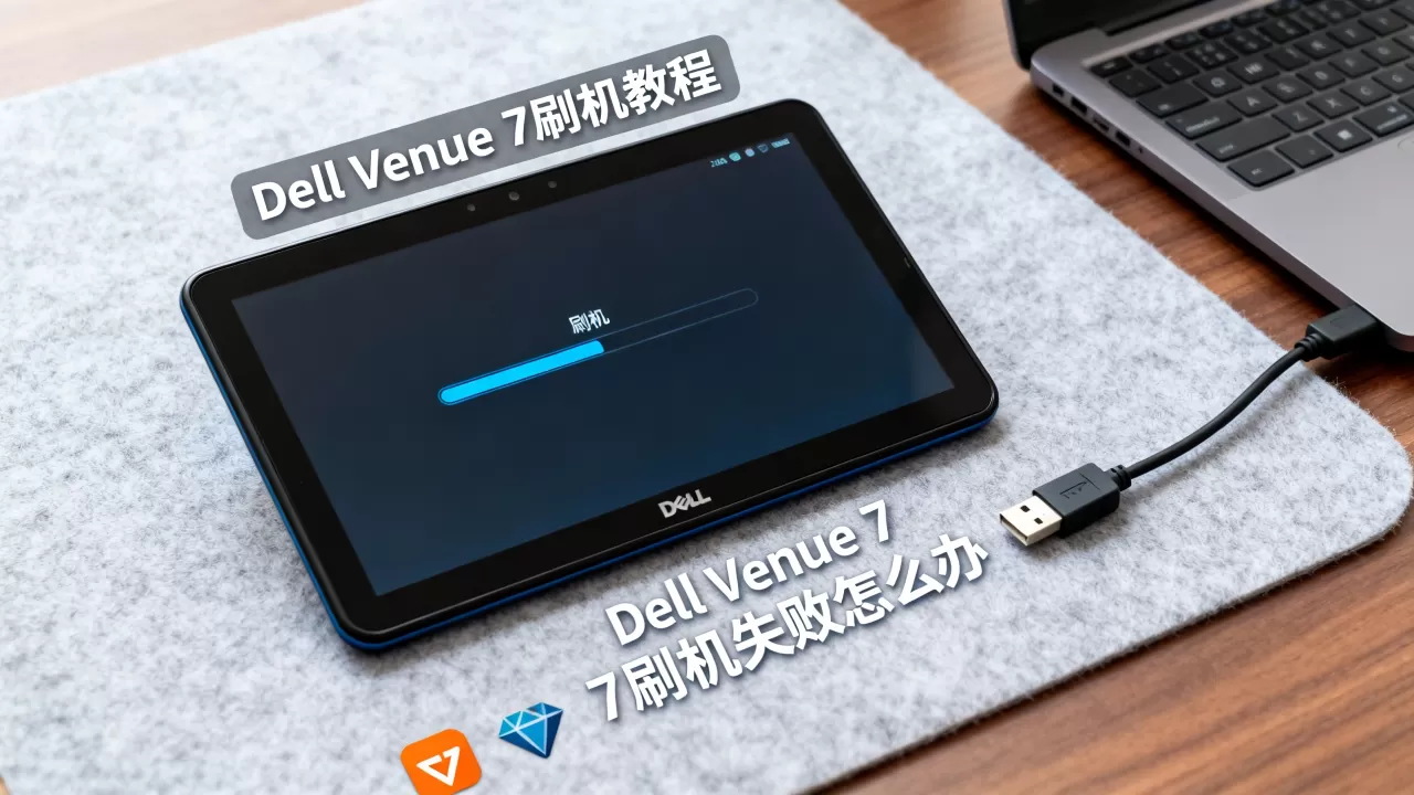 Dell Venue 7刷机教程，Dell Venue 7刷机失败怎么办