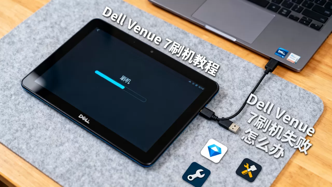 Dell Venue 7刷机教程，Dell Venue 7刷机失败怎么办