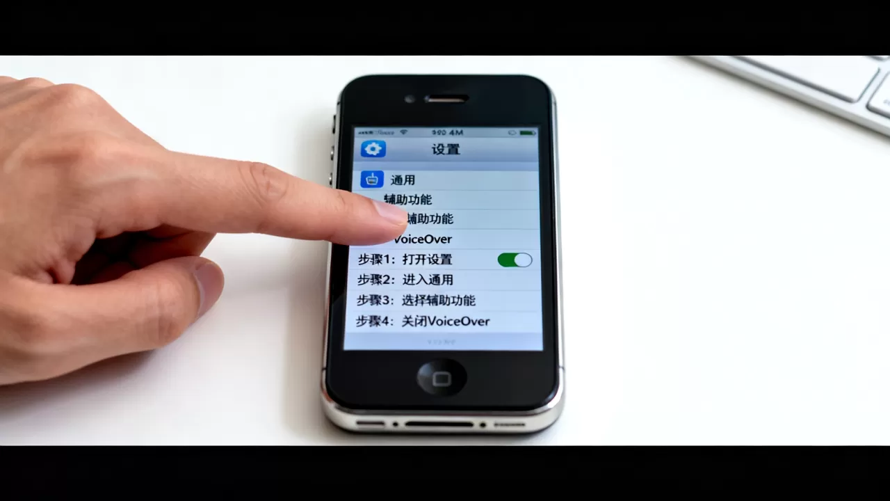 iphone4怎么关闭语音，iphone4关闭语音助手的方法