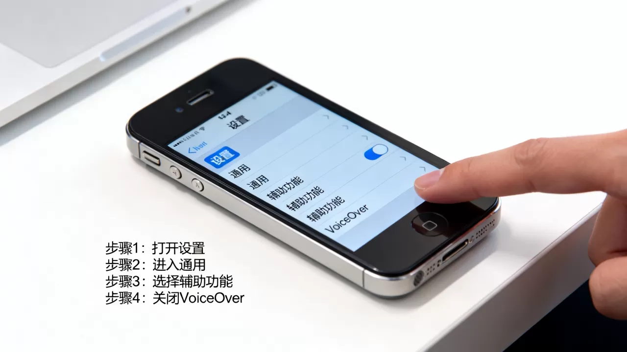 iphone4怎么关闭语音，iphone4关闭语音助手的方法