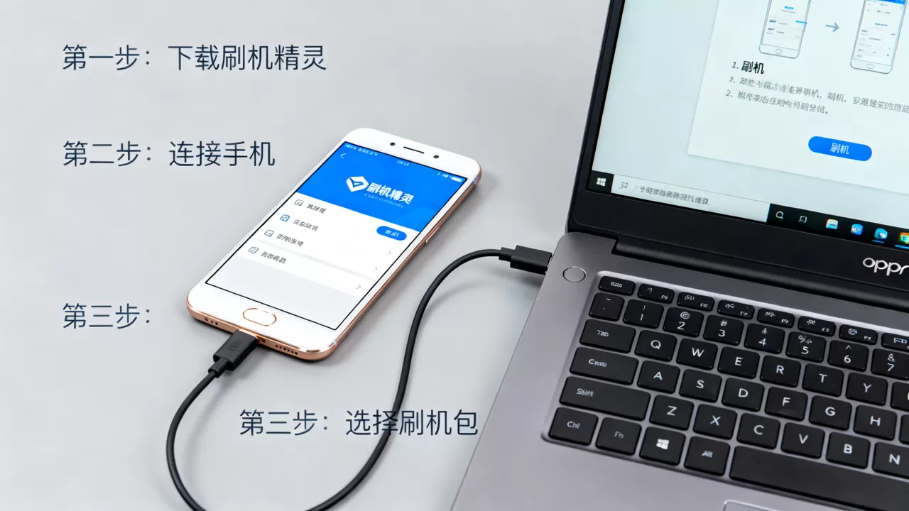 刷机精灵oppor9怎么刷机，oppor9刷机教程