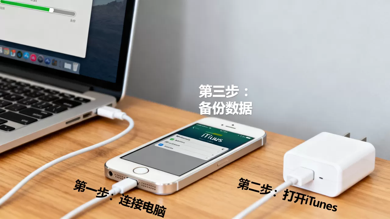 iphone5怎么备份数据刷机，iphone5备份刷机教程