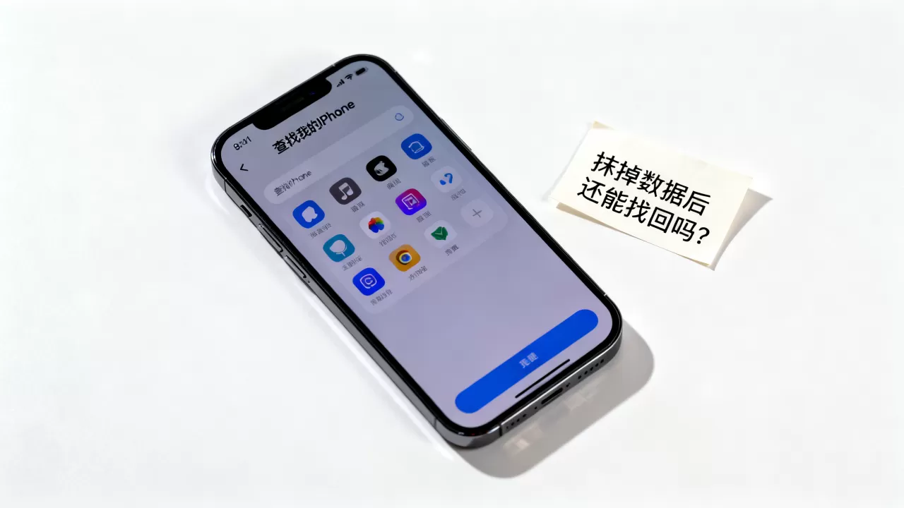 查找我的iphone抹掉数据后还能找回吗，查找我的iphone