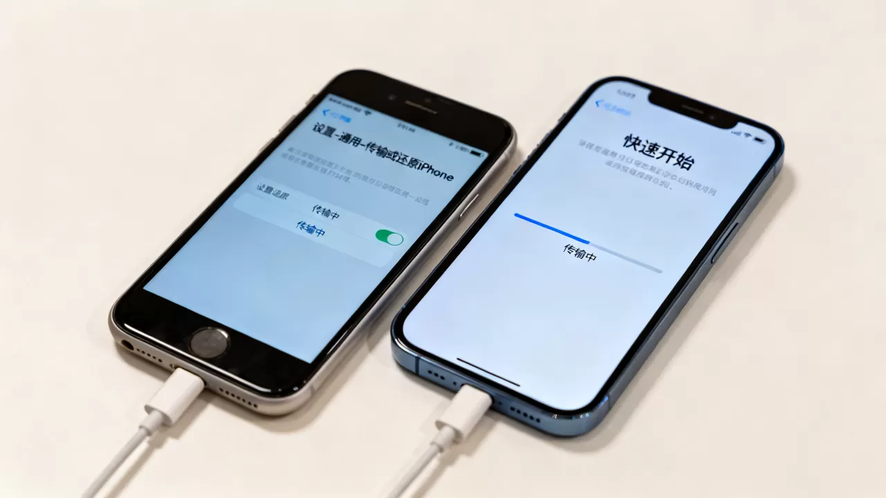 iphone手机怎么转移到新手机，iphone换机数据迁移