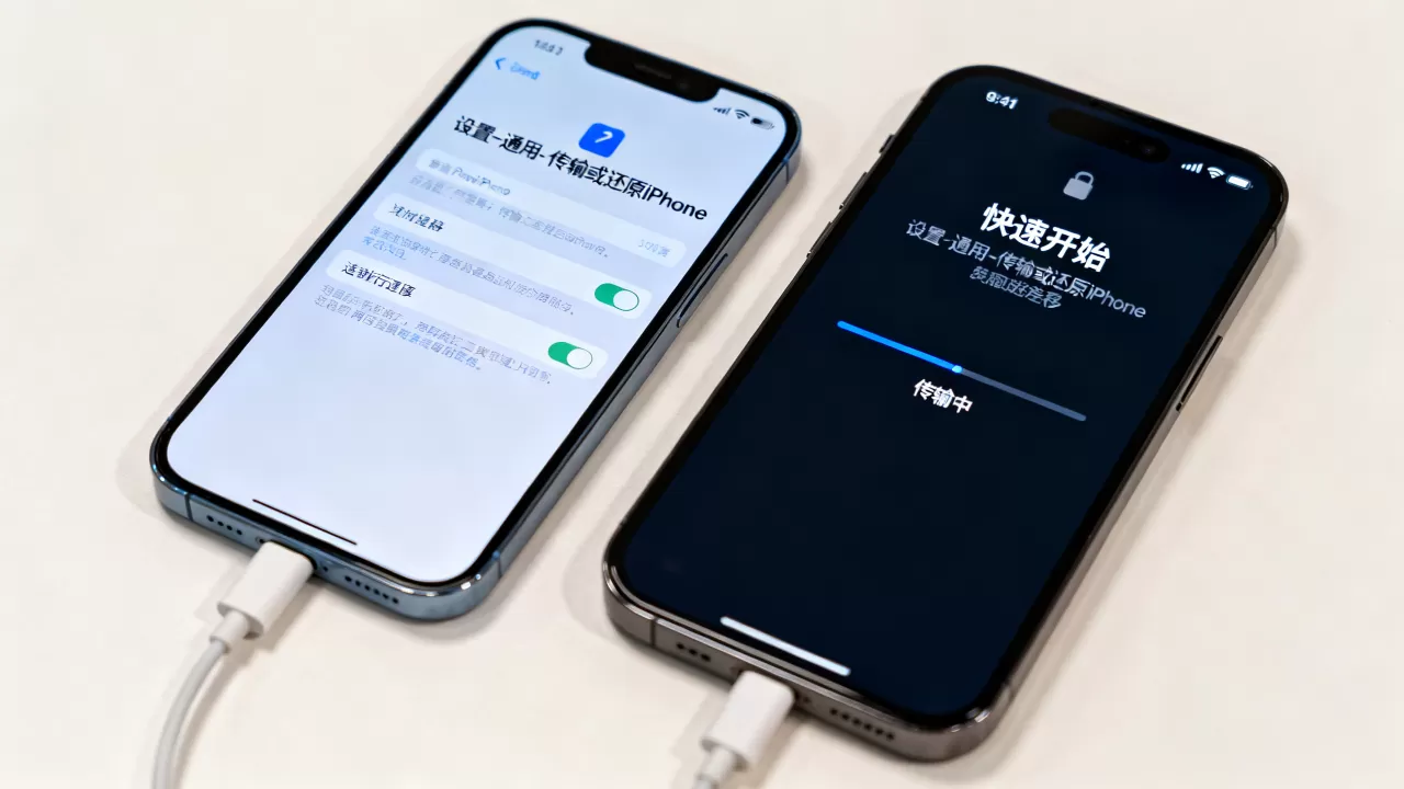 iphone手机怎么转移到新手机，iphone换机数据迁移