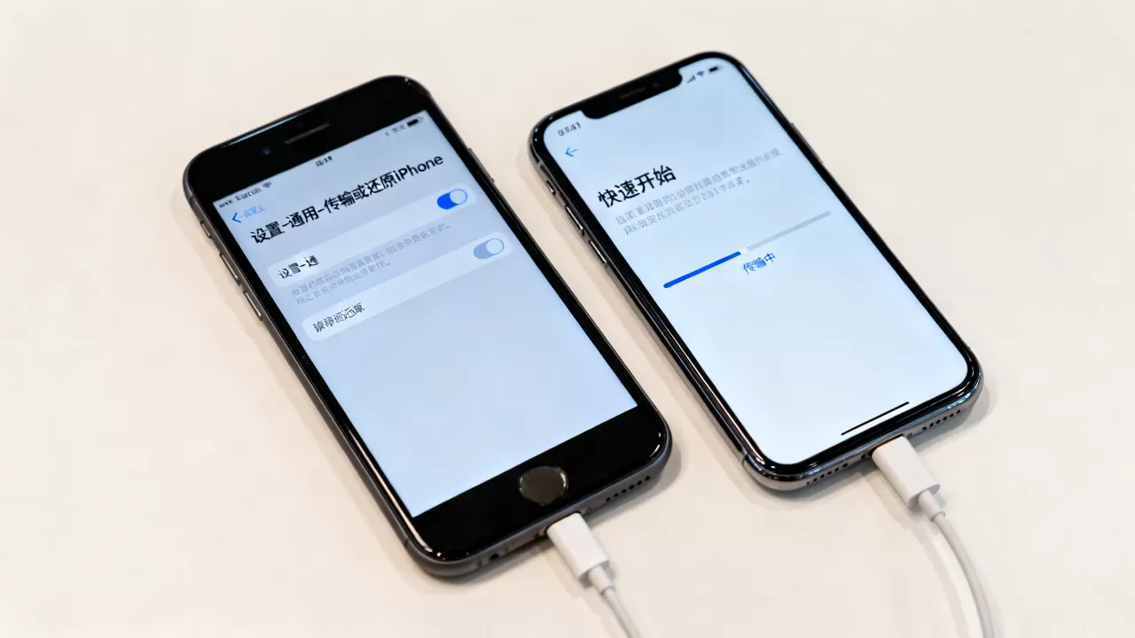 iphone手机怎么转移到新手机，iphone换机数据迁移