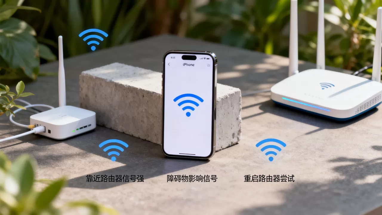 iPhone WiFi时有时无怎么办？iPhone WiFi信号不稳定怎么解决