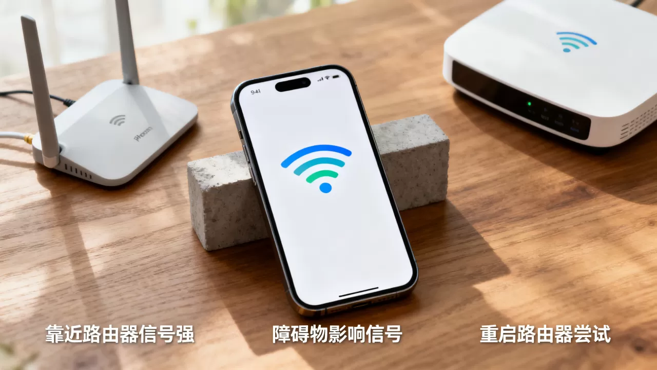 iPhone WiFi时有时无怎么办？iPhone WiFi信号不稳定怎么解决