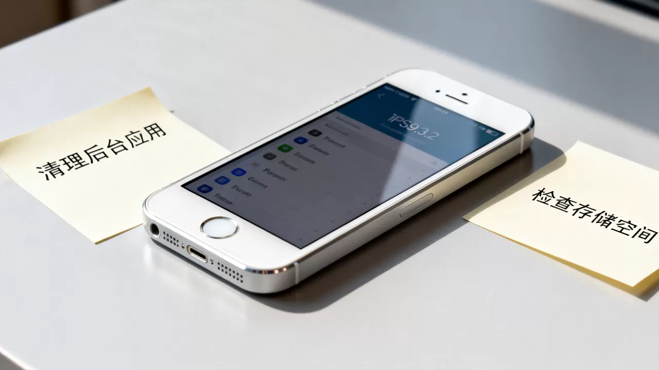 iphone5升级ios9.3.2卡顿怎么办，iphone5 ios9.3.2