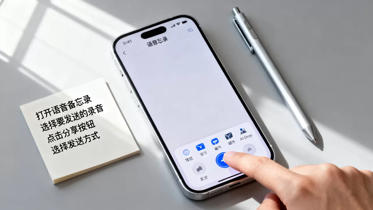 iphone语音备忘录怎么发送,iphone语音备忘录发送方法 iphone语音备忘录怎么发送,iphone语音备忘录发送方法