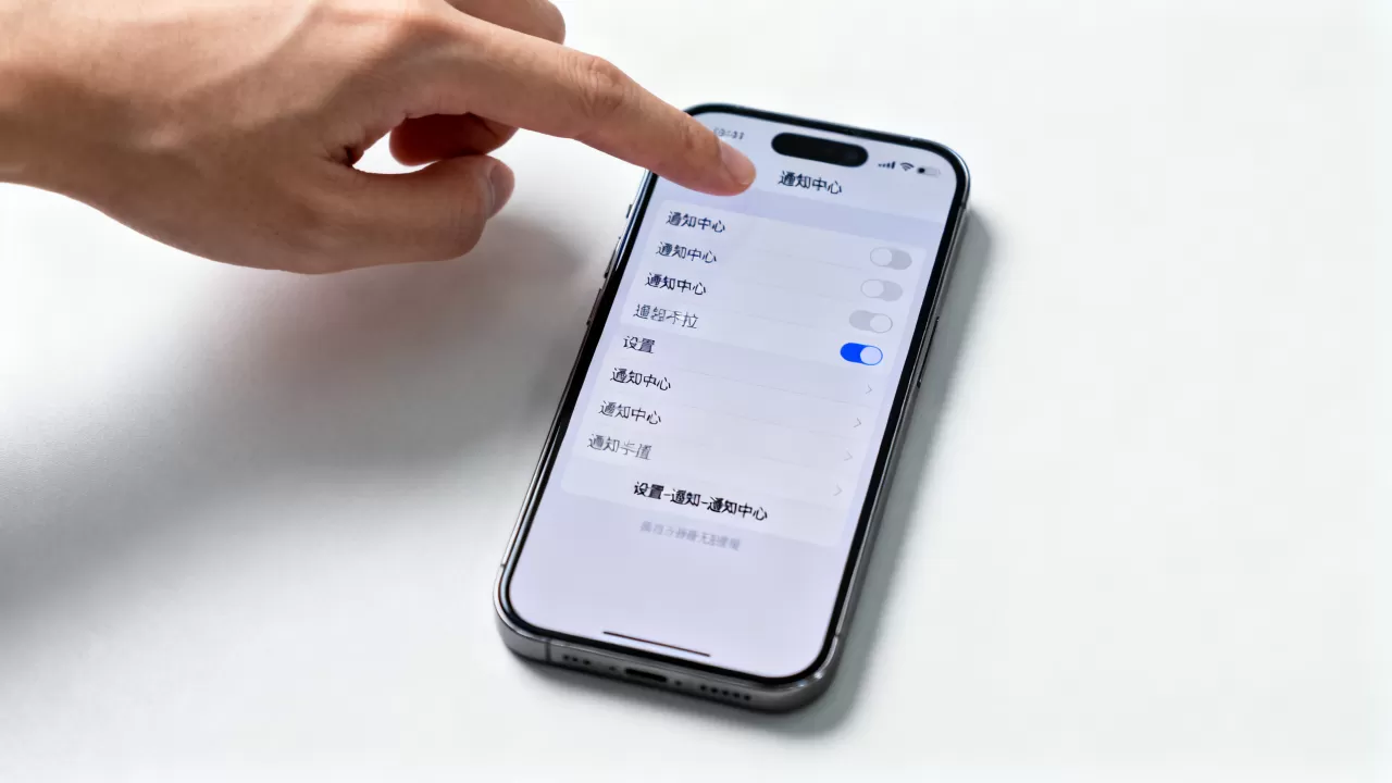 iphone怎么设置下拉菜单，苹果通知中心下拉菜单设置