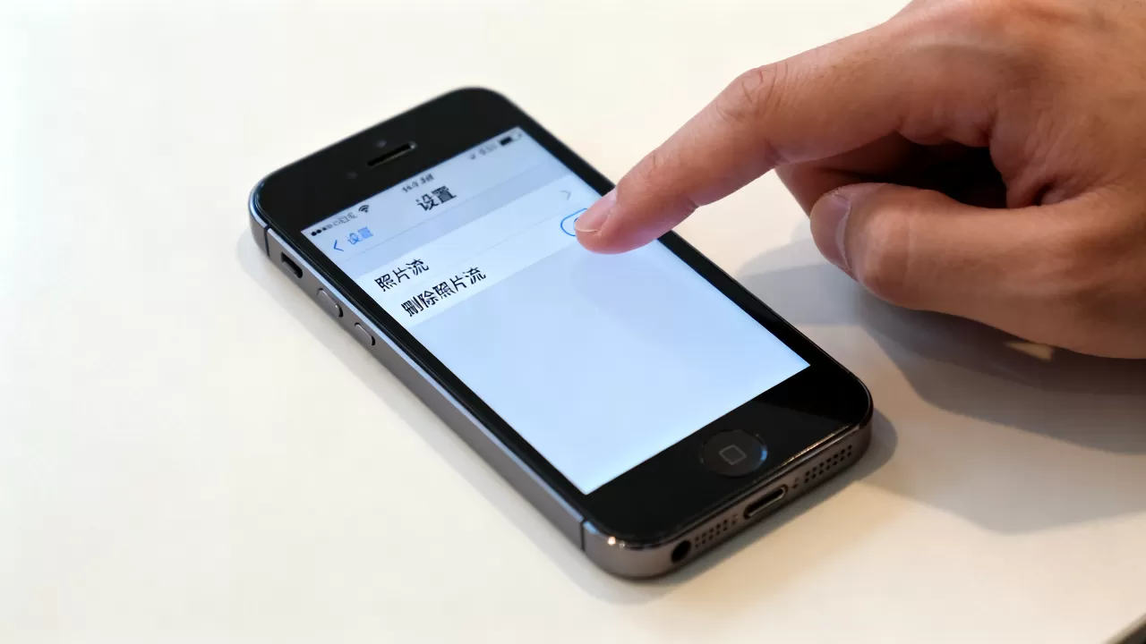 iphone5删除照片流怎么弄，iphone5照片流删除