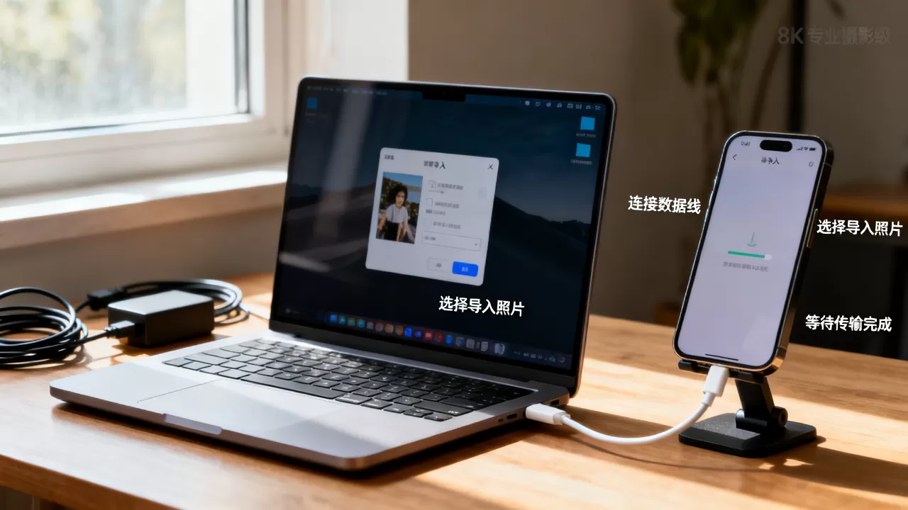 怎样将电脑照片导入iphone,iPhone导入电脑照片 怎样将电脑照片导入iphone,iPhone导入电脑照片