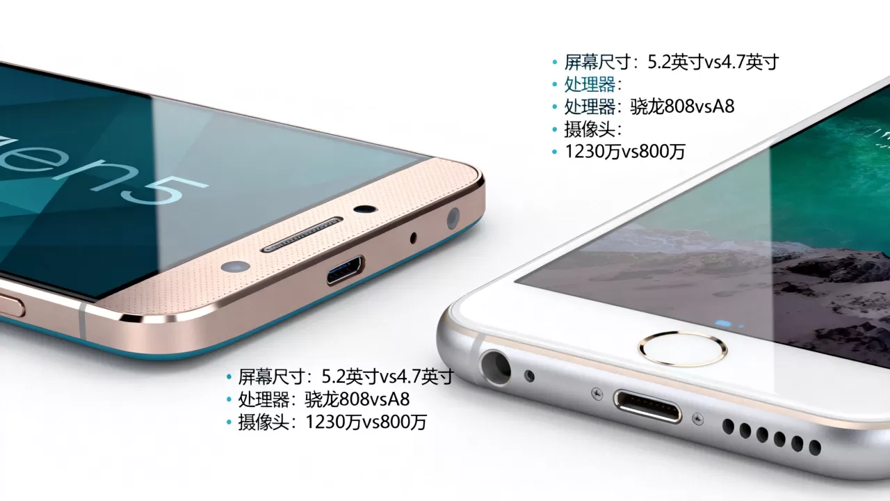 Nexus 5x和iPhone 6哪个好，Nexus 5x和iPhone 6对比